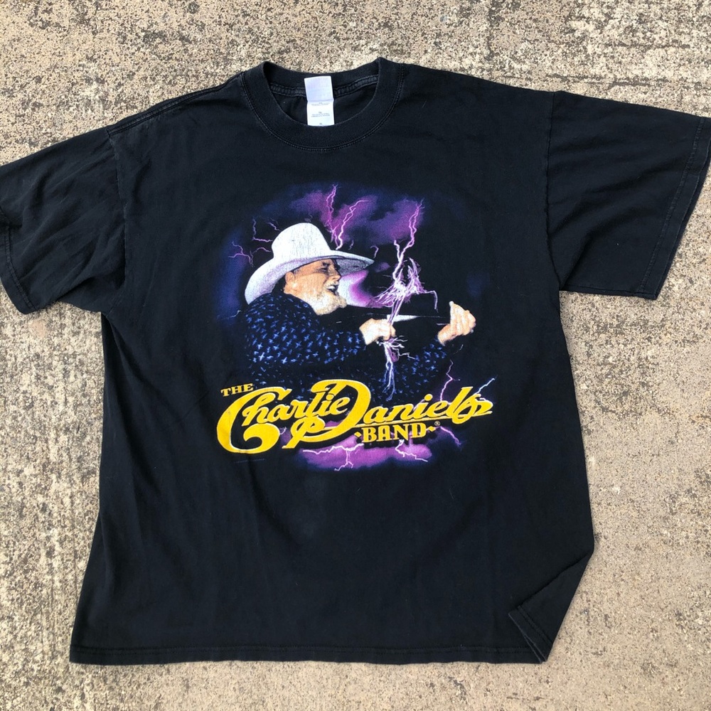 2001 Charlie Daniels band tour tee size XL